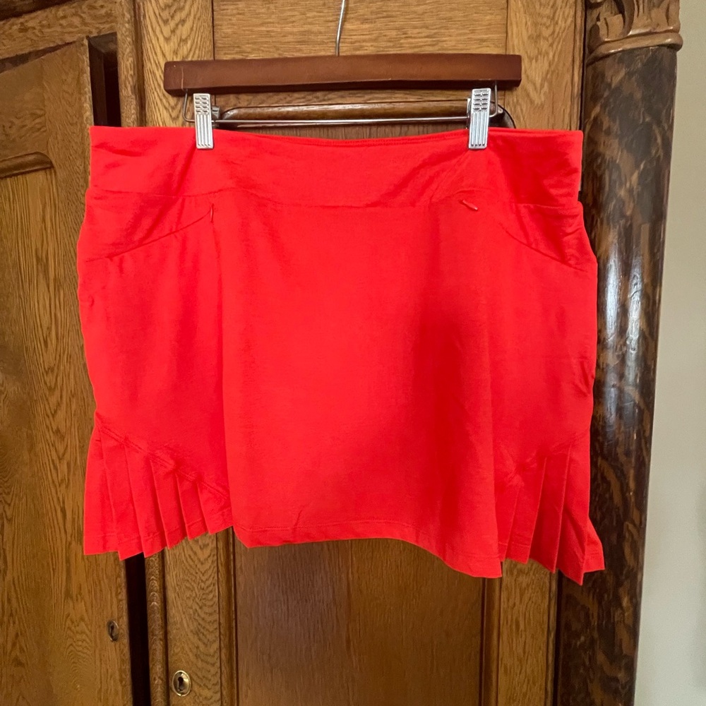 Tail Scarlet Red Golf or Tennis Skirt